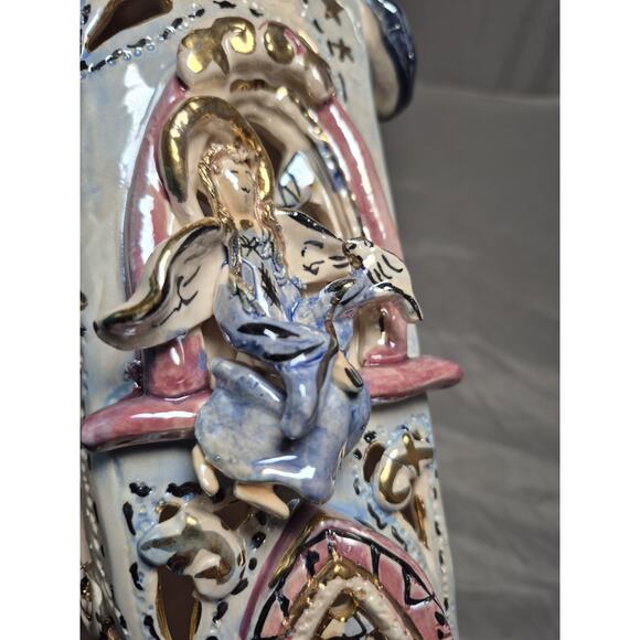 Vtg 2001 Blue Sky Clayworks HEAVENS ANGELS Christmas Decoration Heather Goldminc - Picture 5 of 12